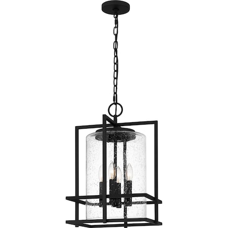 Quoizel Damien Pendant 4 Lights Earth Black DMN3514EK